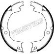 TRUSTING 073.175 - Jeu de mâchoires de frein, frein de stationnement