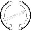 TRUSTING 088.236 - Jeu de mâchoires de frein, frein de stationnement