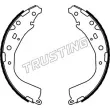 Jeu de mâchoires de frein TRUSTING [115.319]