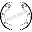 Jeu de mâchoires de frein TRUSTING [115.328]