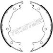 Jeu de mâchoires de frein, frein de stationnement TRUSTING [115.342]
