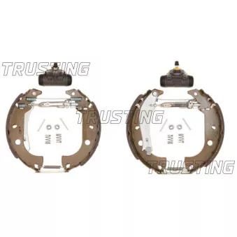 TRUSTING 6153 - Jeu de mâchoires de frein