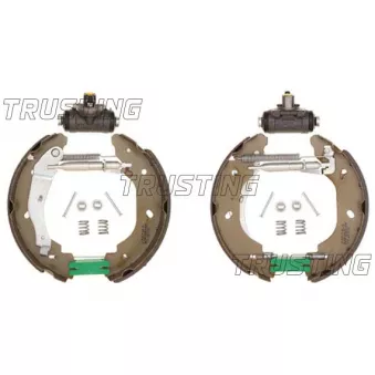 TRUSTING 6289 - Jeu de mâchoires de frein