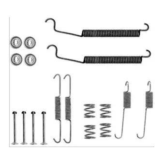 TRUSTING 9128 - Kit d'accessoires, mâchoire de frein