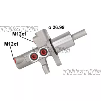 Maître-cylindre de frein TRUSTING [PF1003]