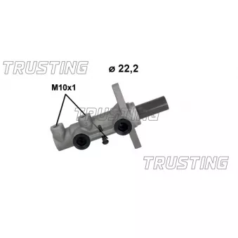 TRUSTING PF1208 - Maître-cylindre de frein