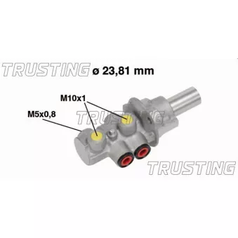 Maître-cylindre de frein TRUSTING OEM 77363970