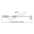 TRUSTING SU.209 - Contact d'avertissement, usure des plaquettes de frein