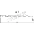 TRUSTING SU.221 - Contact d'avertissement, usure des plaquettes de frein