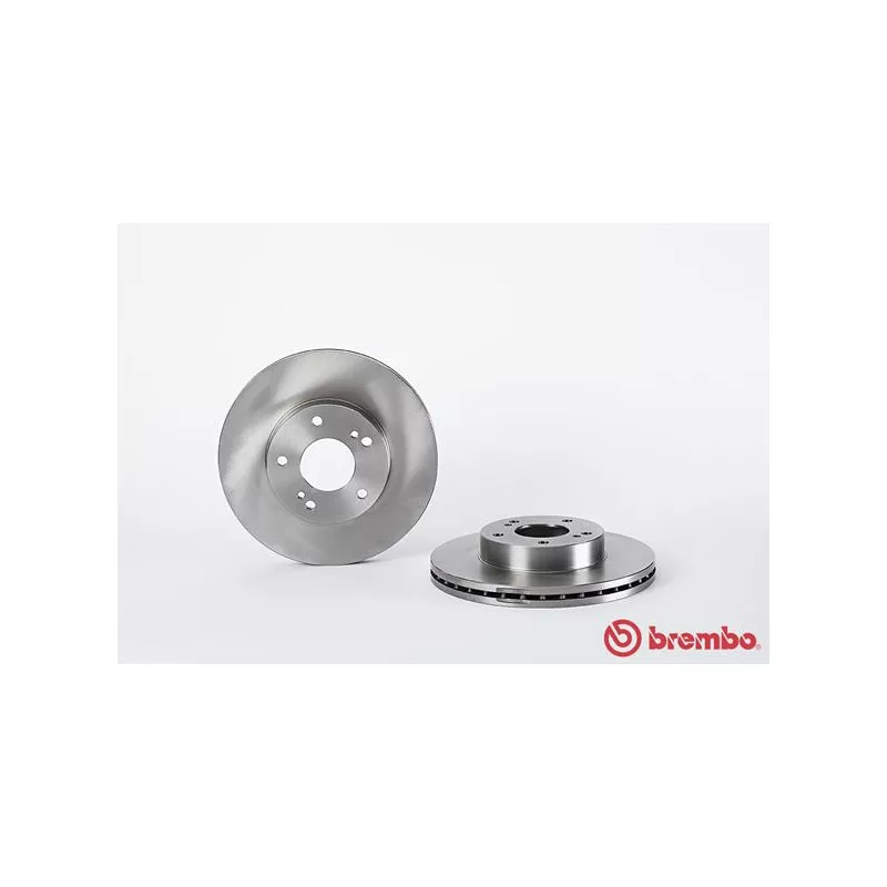 Jeu de 2 disques de frein avant AP 24408 - Visuel 1