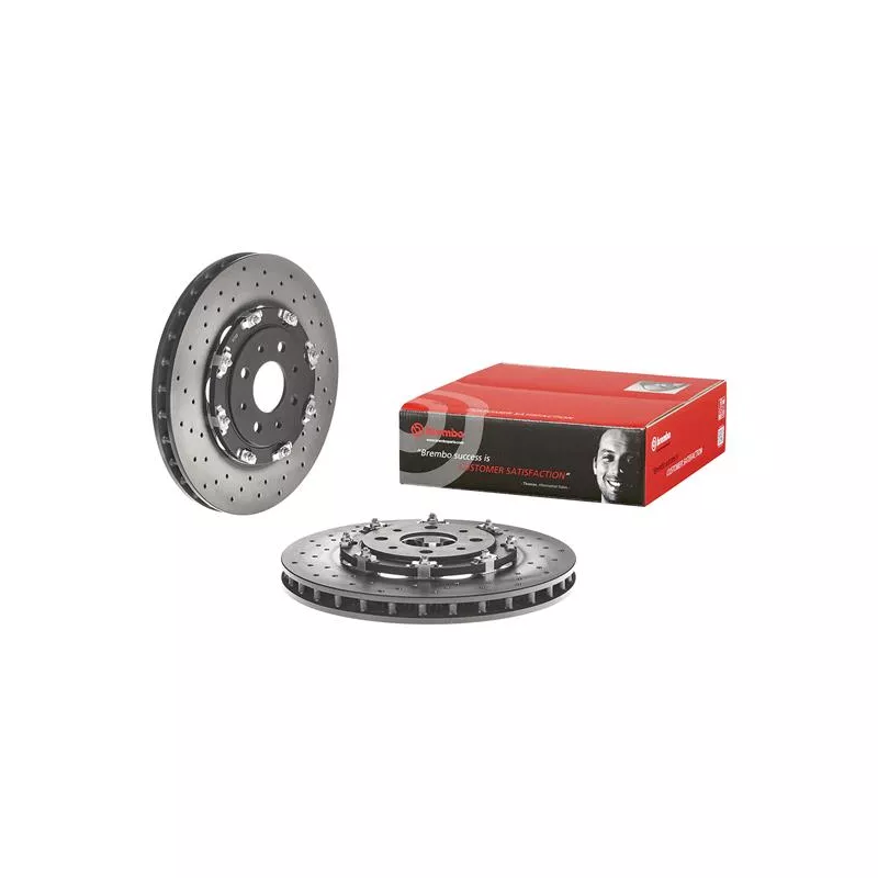 Jeu de 2 disques de frein avant AP 25471 Z - Visuel 1