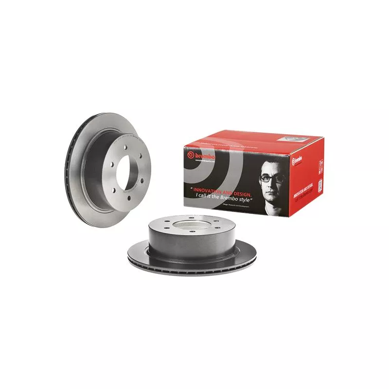 Jeu de 2 disques de frein arrière AP 25746 V - Visuel 1