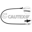 Câble d'accélération CAUTEX [015584]