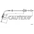 Câble d'accélération CAUTEX [015858]
