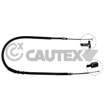 Tirette à câble, frein de stationnement CAUTEX OEM 7615326