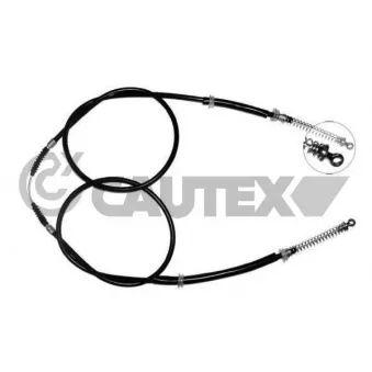 Tirette à câble, frein de stationnement CAUTEX 017148