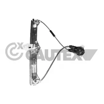 Lève-vitre arrière gauche CAUTEX 017360