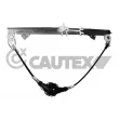 CAUTEX 017434 - Lève-vitre avant gauche