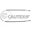 CAUTEX 017819 - Tirette à câble, frein de stationnement