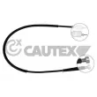 Câble flexible de commande de compteur CAUTEX [018555]