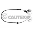 Tirette à câble, commande d'embrayage CAUTEX [018935]