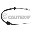 Tirette à câble, commande d'embrayage CAUTEX [018948]