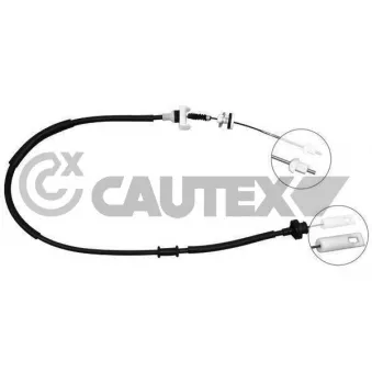 Tirette à câble, commande d'embrayage CAUTEX OEM 46472971