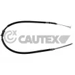 CAUTEX 018966 - Tirette à câble, frein de stationnement