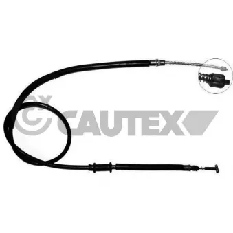 Tirette à câble, frein de stationnement CAUTEX OEM 46542604
