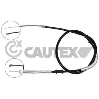 Tirette à câble, frein de stationnement CAUTEX OEM 46745157