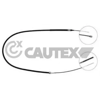 Câble d'accélération CAUTEX 019017