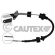 CAUTEX 019020 - Tirette à câble, commande d'embrayage