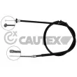 CAUTEX 019055 - Tirette à câble, frein de stationnement