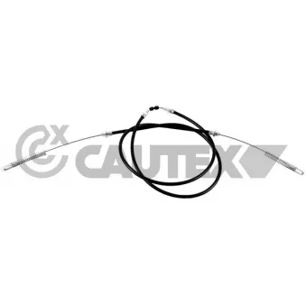 Tirette à câble, frein de stationnement CAUTEX 019064