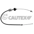 Tirette à câble, commande d'embrayage CAUTEX [021415]
