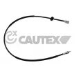 Câble flexible de commande de compteur CAUTEX [021579]