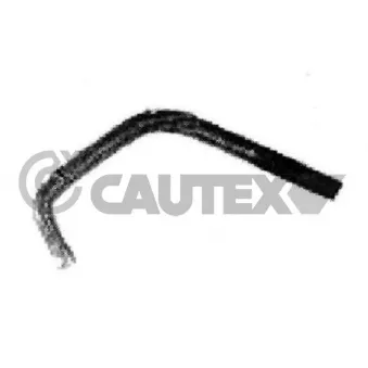 Tuyauterie, vanne EGR CAUTEX 025120