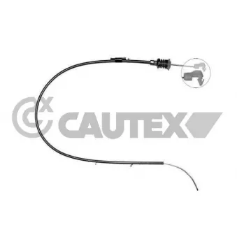 CAUTEX 025186 - Câble d'accélération