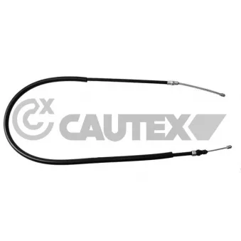 Tirette à câble, frein de stationnement CAUTEX 025223