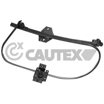 Lève-vitre arrière gauche CAUTEX 027205