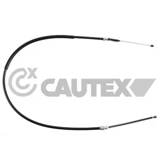 Tirette à câble, frein de stationnement CAUTEX 027873