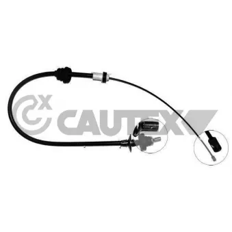 Tirette à câble, commande d'embrayage CAUTEX OEM 7700823050