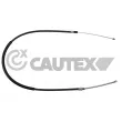 CAUTEX 028202 - Tirette à câble, frein de stationnement