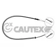 CAUTEX 028309 - Tirette à câble, frein de stationnement
