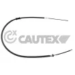 CAUTEX 028319 - Tirette à câble, frein de stationnement