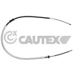 CAUTEX 028320 - Tirette à câble, frein de stationnement