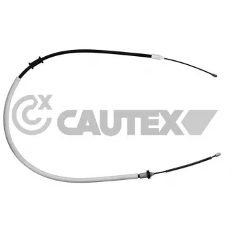 Tirette à câble, frein de stationnement CAUTEX 028320