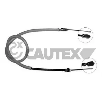 Tirette à câble, frein de stationnement CAUTEX OEM 7700424926