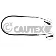 CAUTEX 028328 - Tirette à câble, frein de stationnement