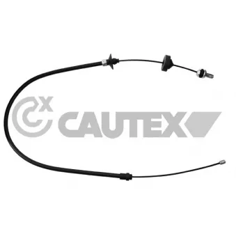 Tirette à câble, commande d'embrayage CAUTEX 028353